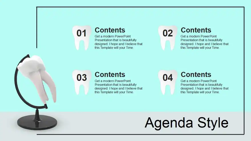Dental Health Care PowerPoint Templates
