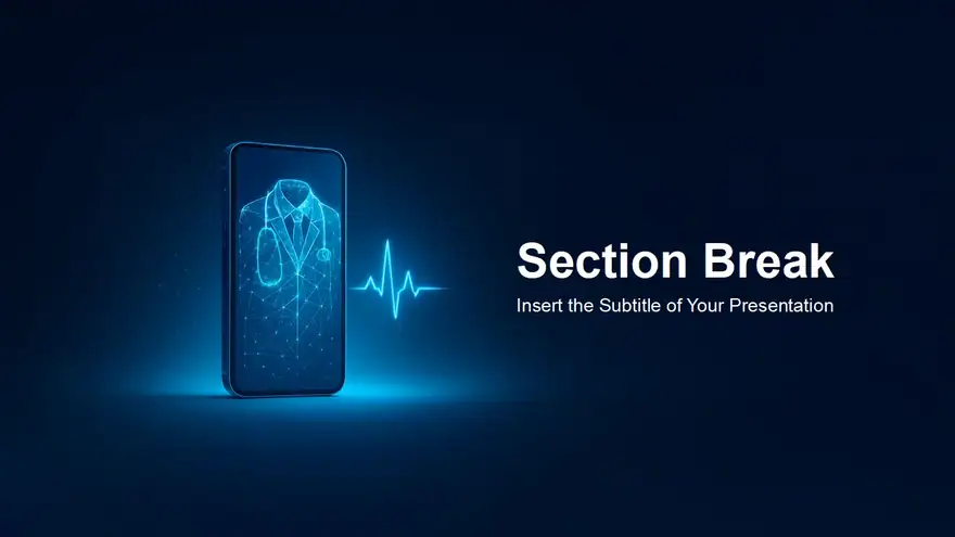 Digital Healthcare PowerPoint Templates