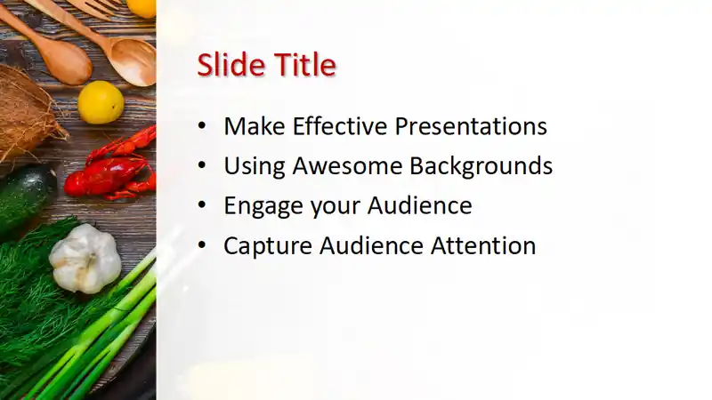 Free Chef Gourmet PowerPoint Template