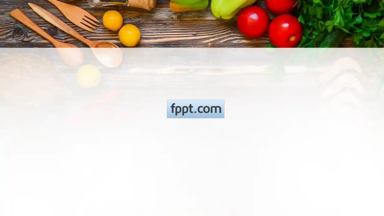 Free Chef Gourmet PowerPoint Template