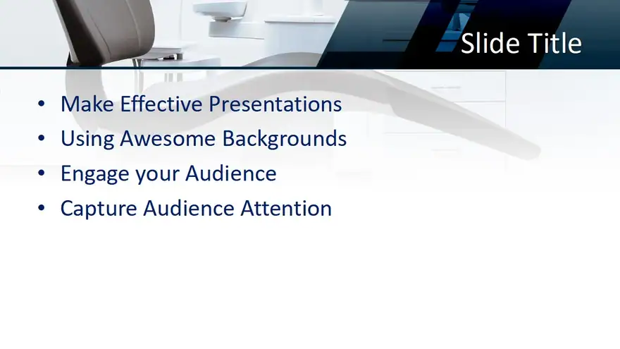 Free Consulting Room For PowerPoint Template