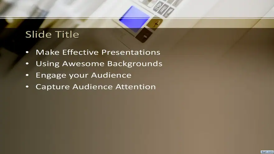 Free Dental Equipment PowerPoint Template