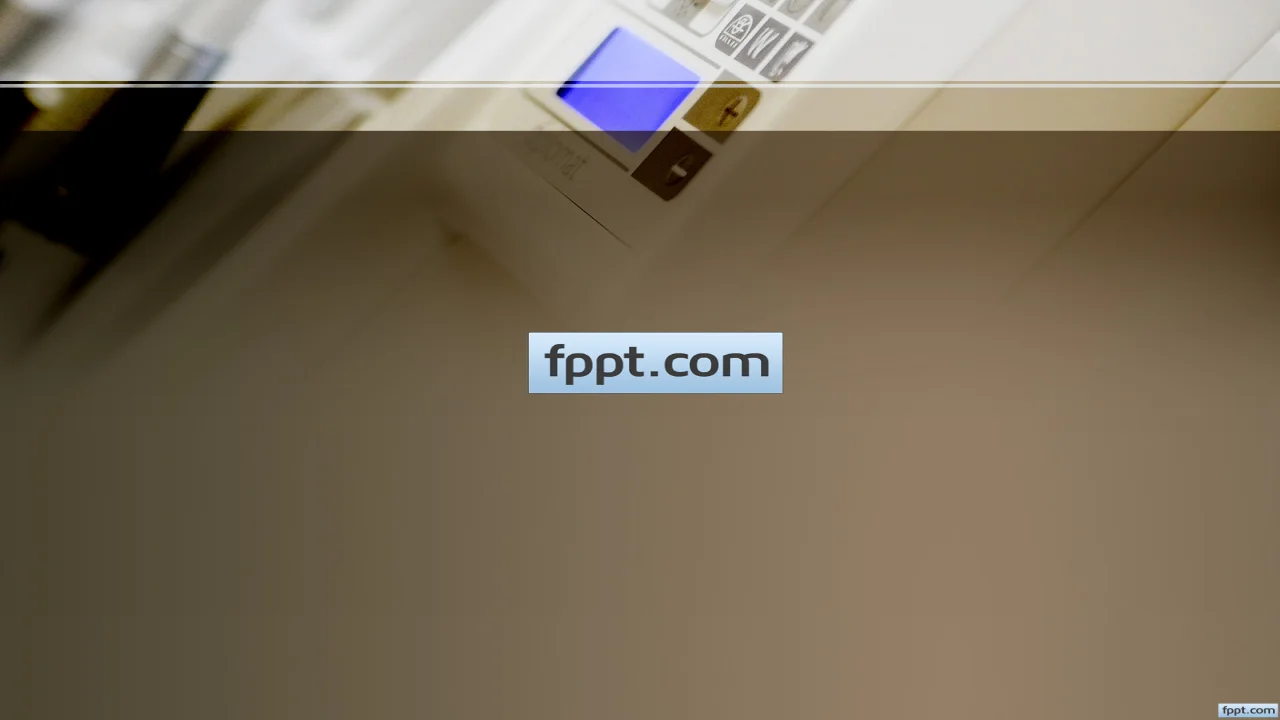 Free Dental Equipment PowerPoint Template