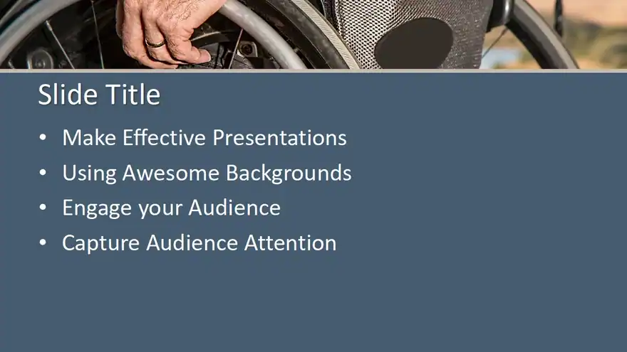 Free Disability PowerPoint Template