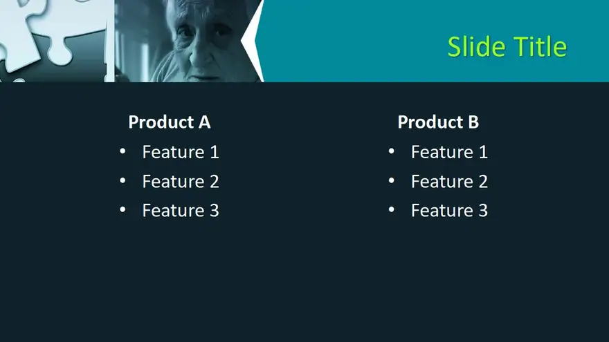 Free Elderly Care Home PowerPoint Template