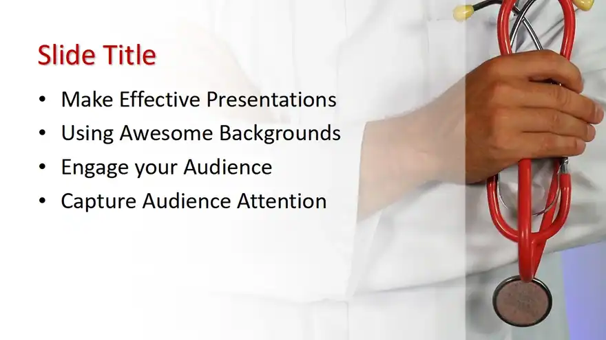 Free Health Professional PowerPoint Template