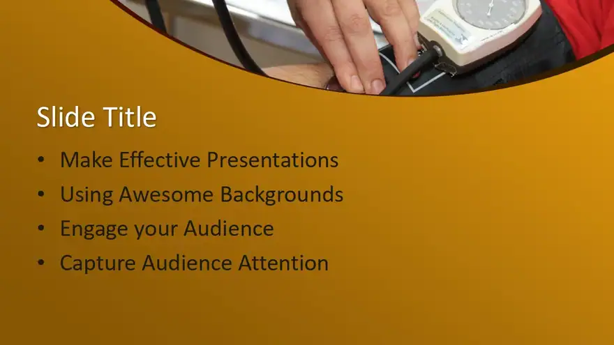 Free High Blood Pressure PowerPoint Template