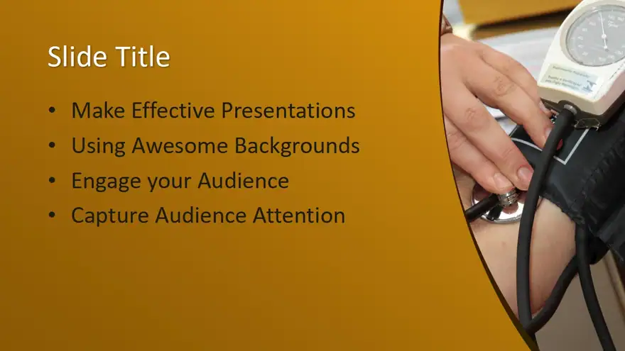 Free High Blood Pressure PowerPoint Template