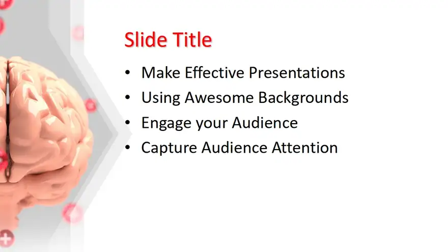 Free IQ Brain PowerPoint Template