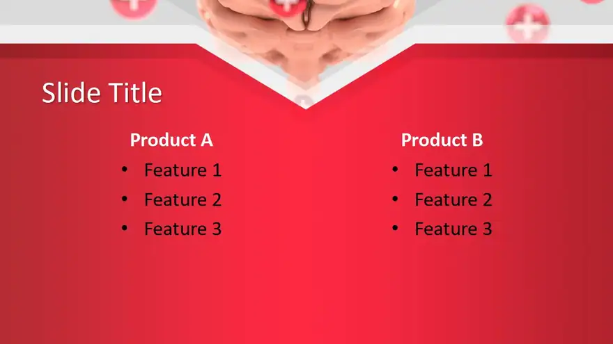 Free IQ Brain PowerPoint Template