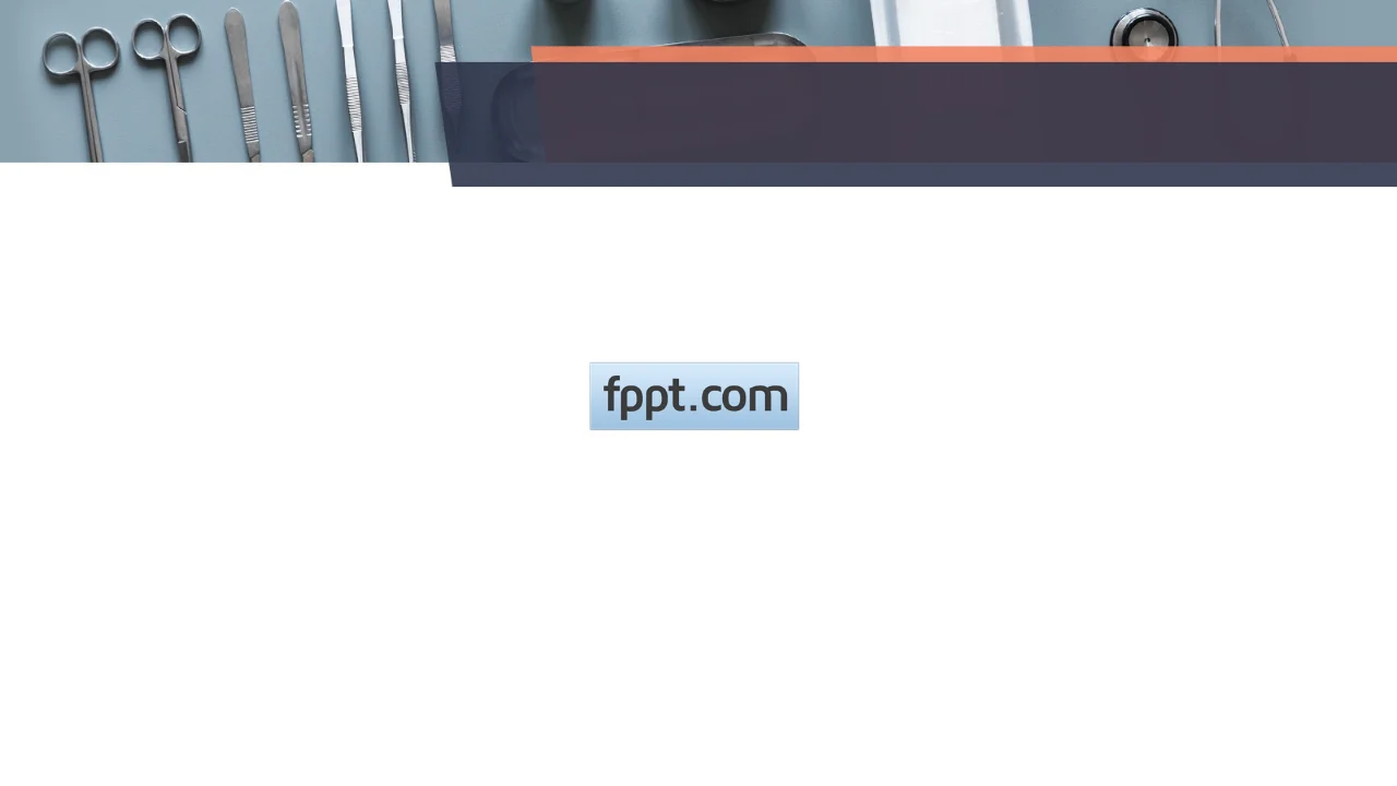 Free Medical Equipment PowerPoint Template