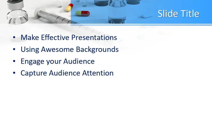 Free Medicines PowerPoint Template