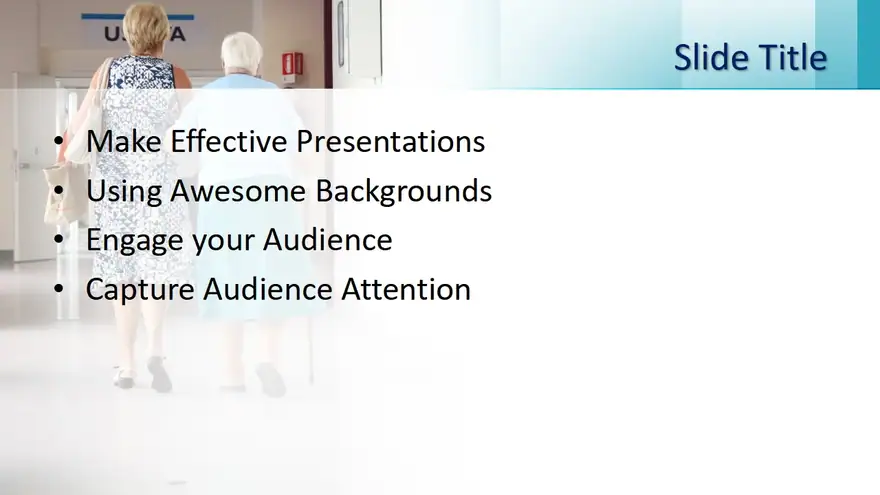 Free Nursing Home PowerPoint Template
