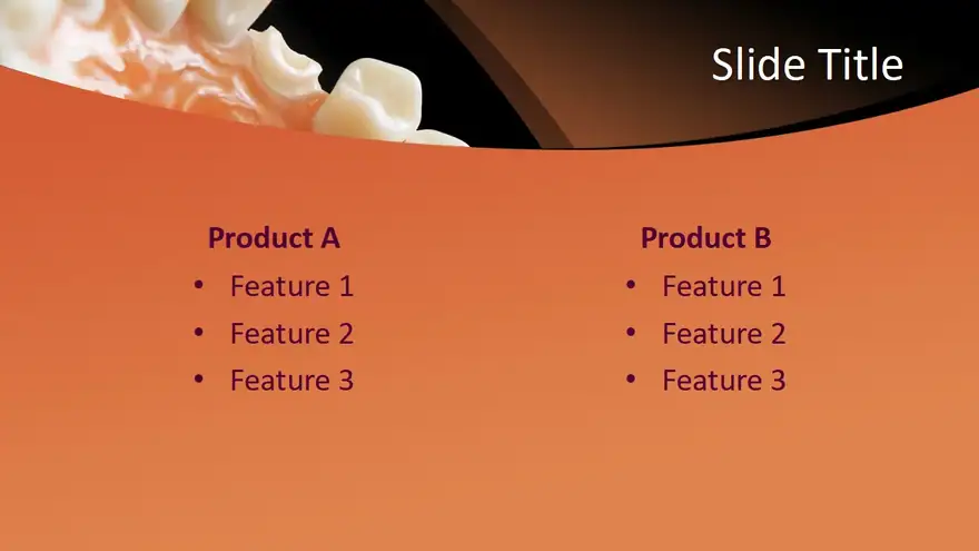 Free Odontology PowerPoint Template