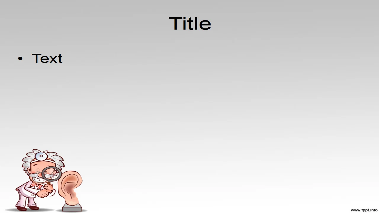 Free Otorhinolaryngology Powerpoint