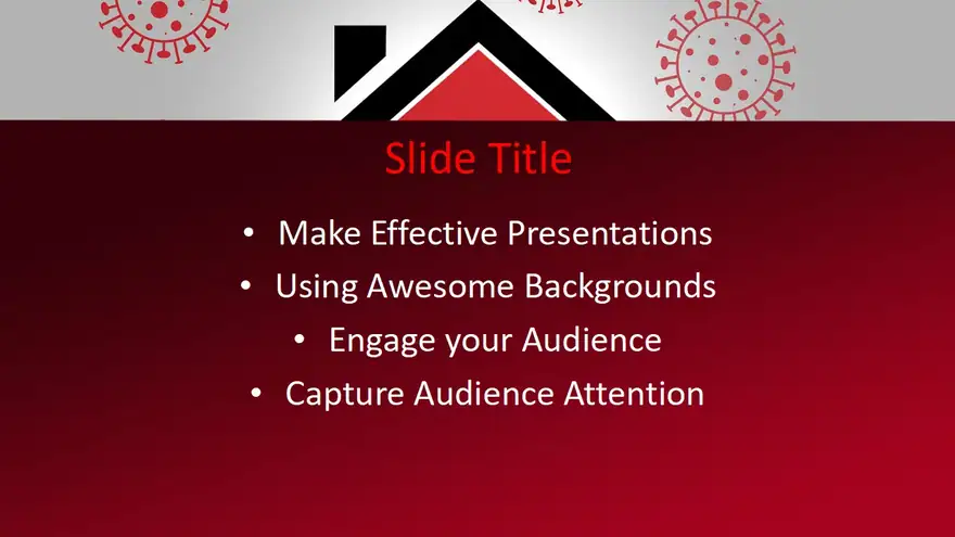 Free Stay Home PowerPoint Template