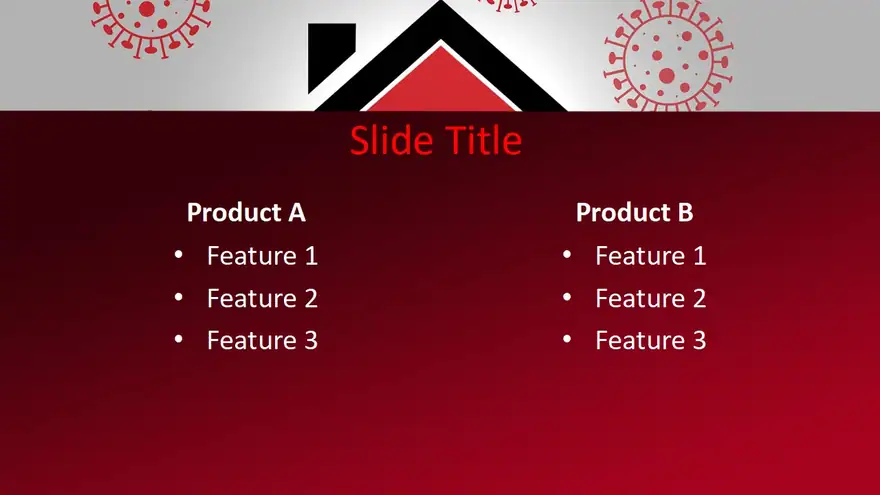 Free Stay Home PowerPoint Template