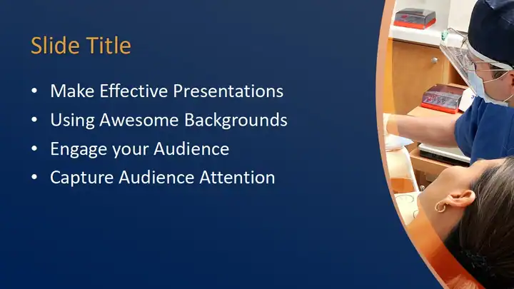 Free Stomatology Clinic PowerPoint Template