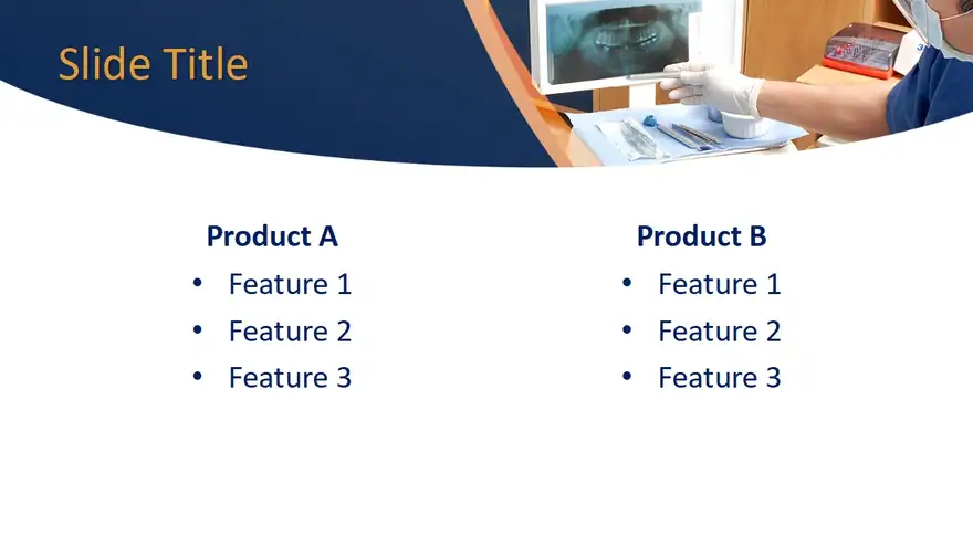 Free Stomatology Clinic PowerPoint Template