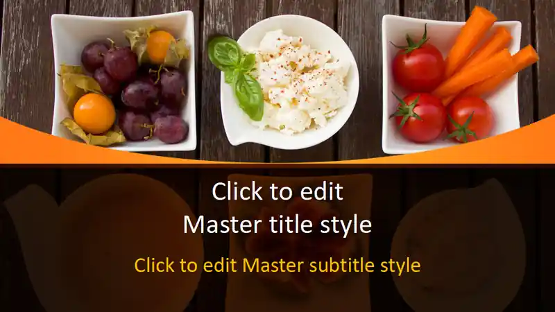 Free Vegetarian PowerPoint Template