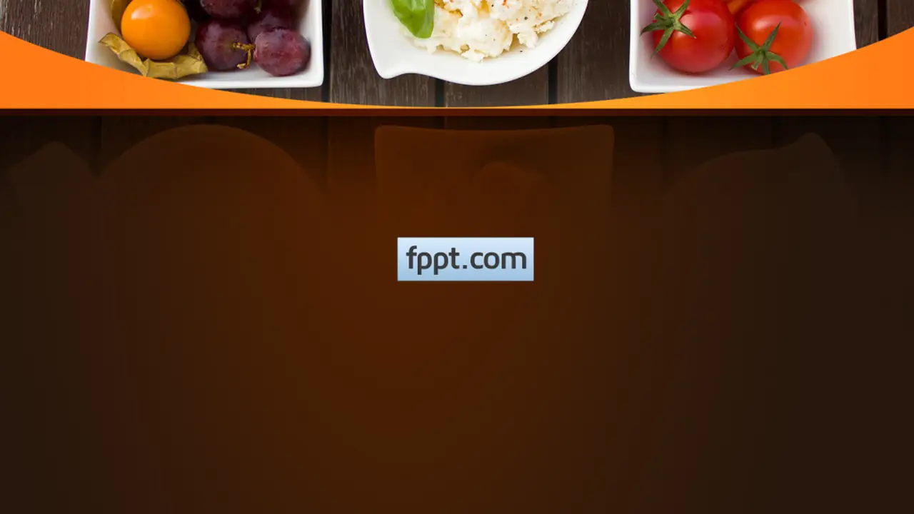 Free Vegetarian PowerPoint Template