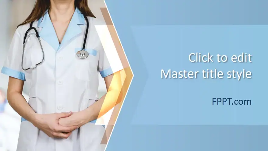 Free Woman Doctor PowerPoint Template