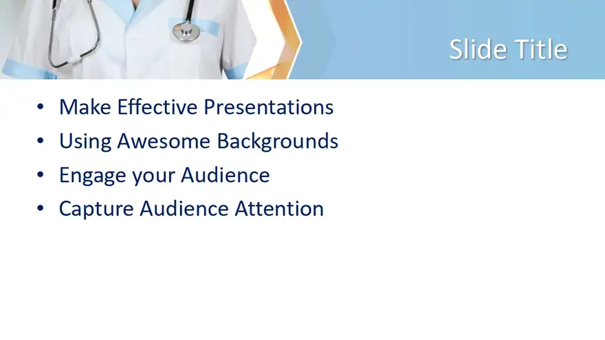 Free Woman Doctor PowerPoint Template