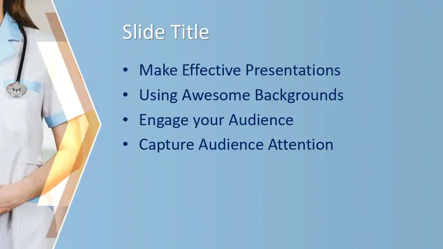 Free Woman Doctor PowerPoint Template