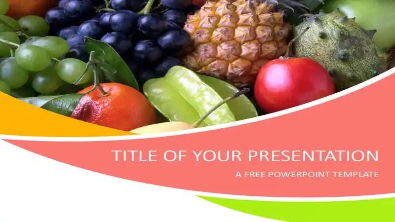 Fruits PowerPoint Template