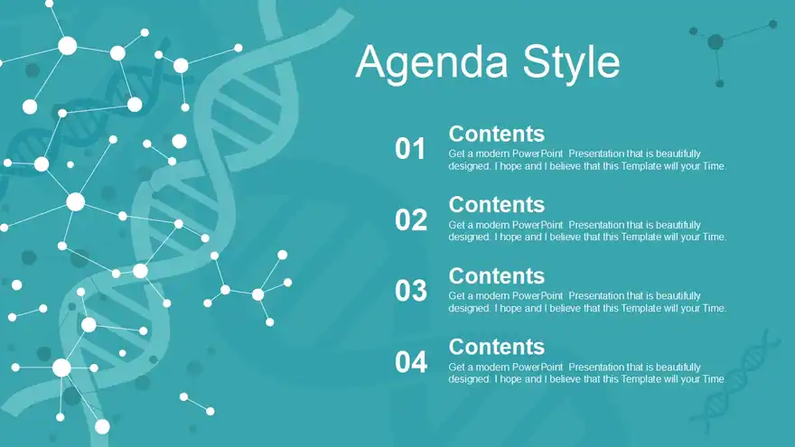 Genome Editing Medical PowerPoint Templates
