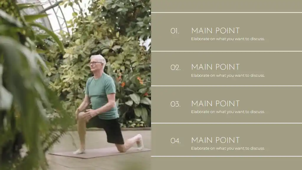 Health and Wellness After Retirement Slides