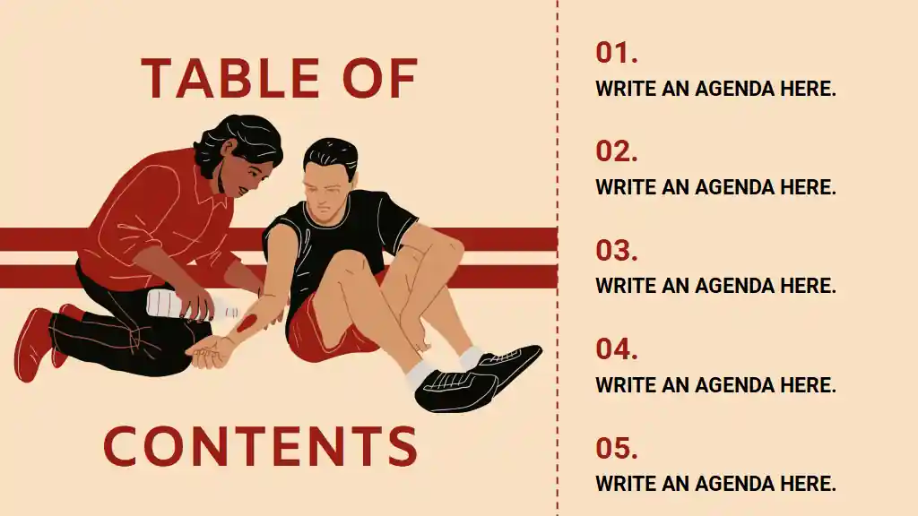 Illustrated First Aid & Medicine Life Skills Slides