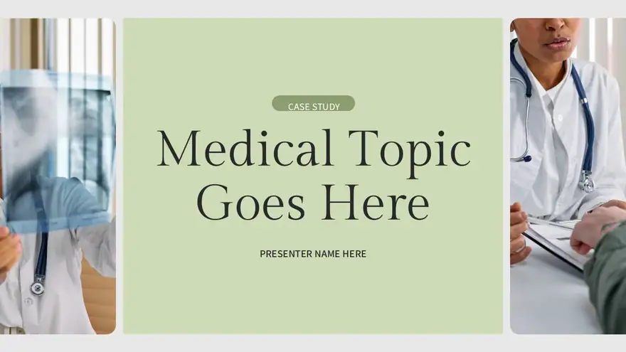 Medical Case Study Slides