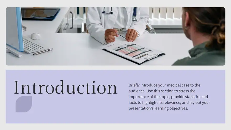 Medical Case Study Slides