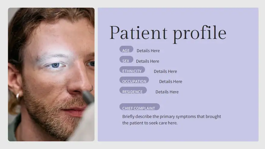 Medical Case Study Slides