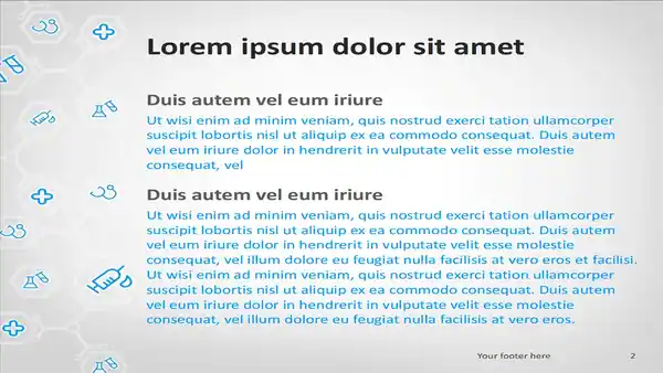 Medical Healthcare PowerPoint Template