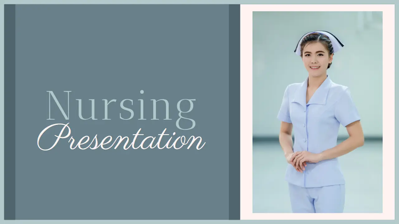 Modern Minimal Nursing Slides