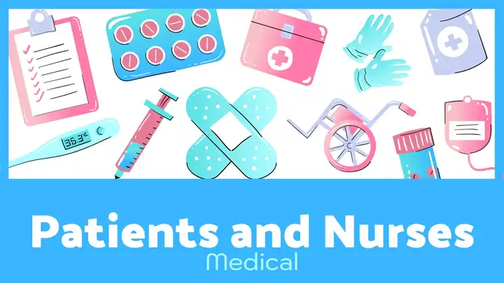 Patients and Nurses Medical Theme Slides
