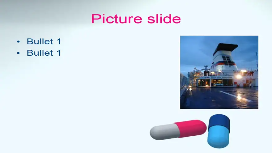 Pills medical PowerPoint template