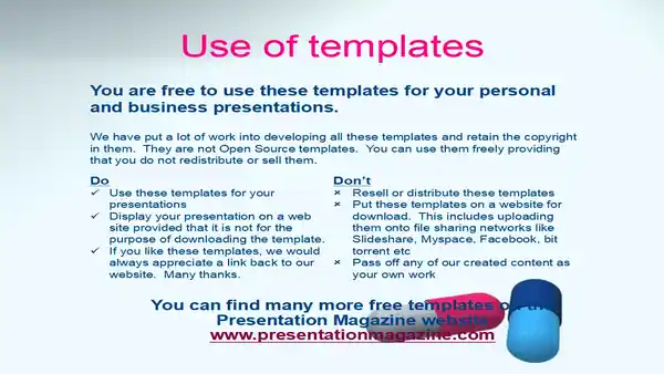 Pills medical PowerPoint template
