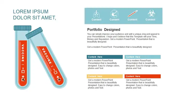 Vaccine development PowerPoint Templates