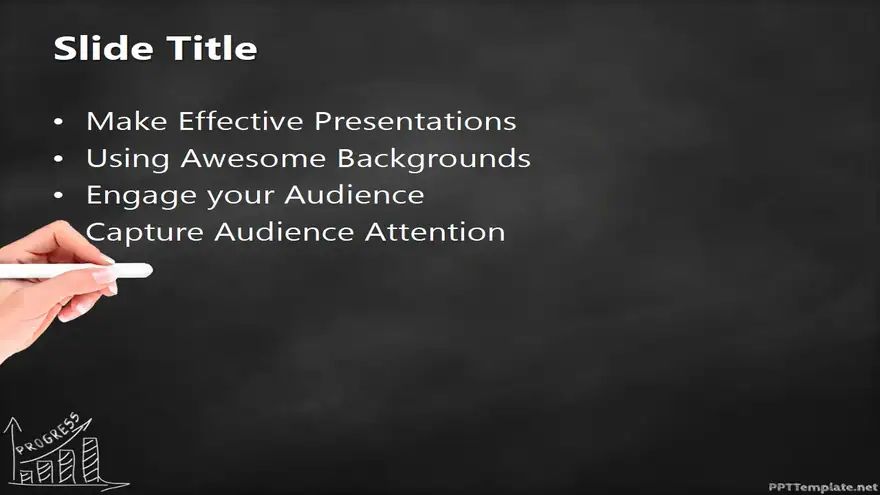 20395-progress-chalkhand-black-ppt-template
