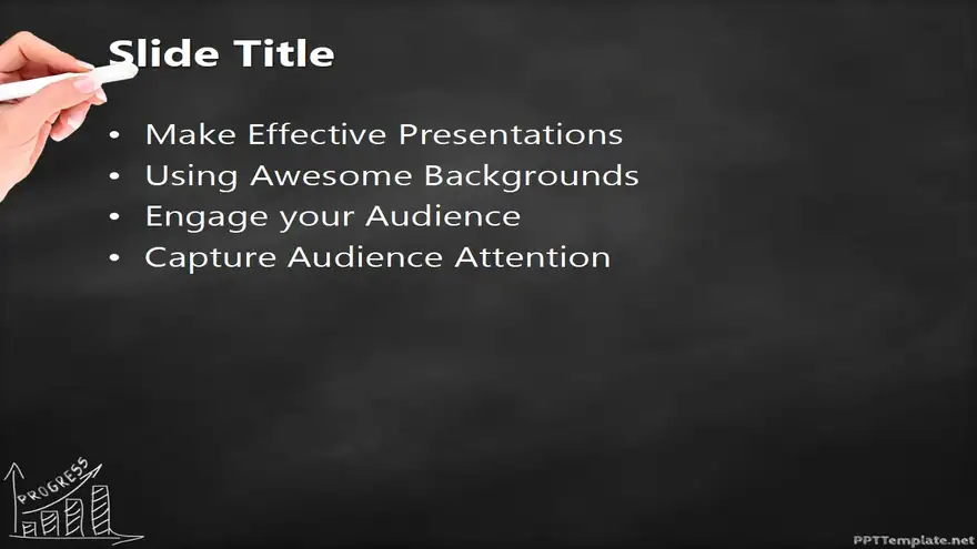 20395-progress-chalkhand-black-ppt-template