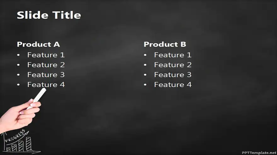 20395-progress-chalkhand-black-ppt-template