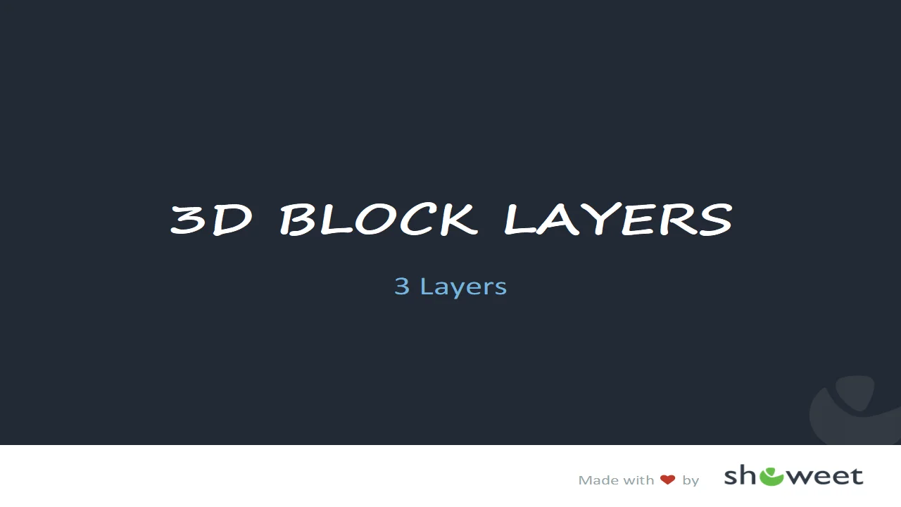 3D Block Layers for PowerPoint
