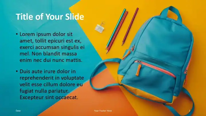 Back-to-School Vibes Template