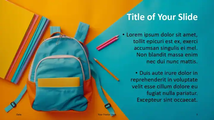 Back-to-School Vibes Template