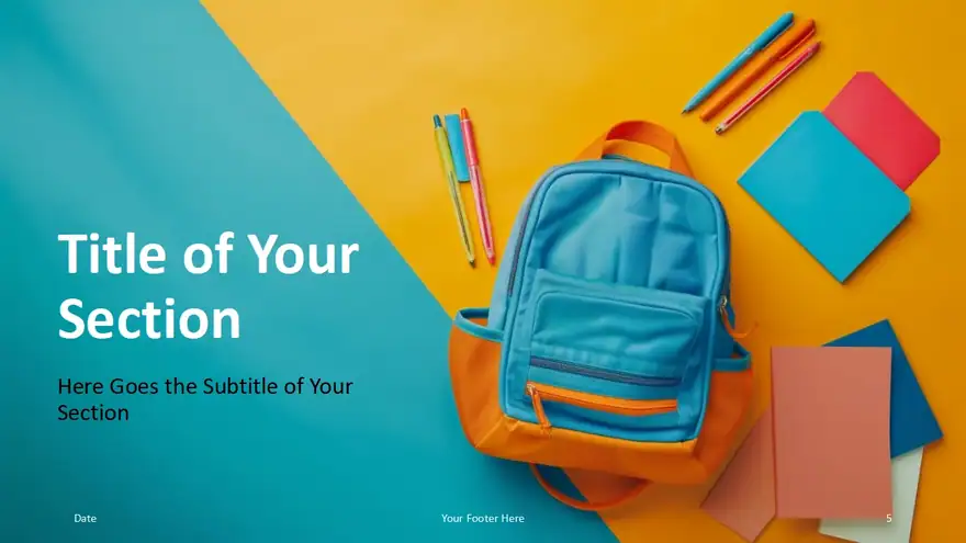 Back-to-School Vibes Template