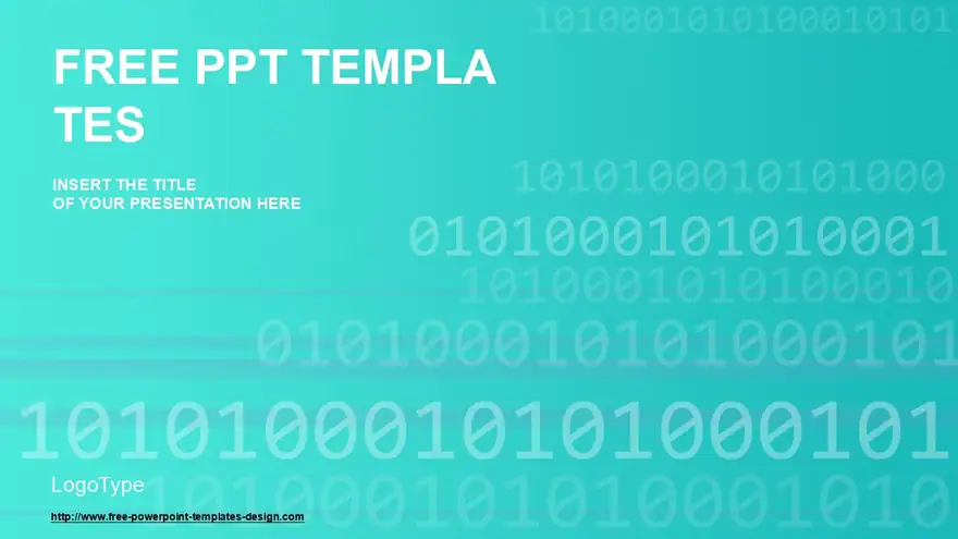 Binary Code PowerPoint Template