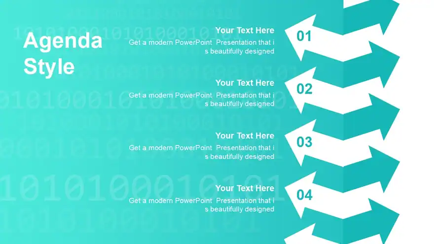 Binary Code PowerPoint Template